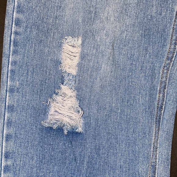 SHEIN Size 2 Faded Washout High Rise Denim Jeans - Picture 9 of 12